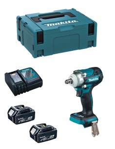 Schlagschrauber MAKITA DTW300RTJ (2 x 5,0 Ah + DC18RC + MAKPAC