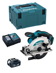 Sierra Circular MAKITA DSS610RTJ1 (1 x 5,0 Ah + DC18RC + MAKPAC