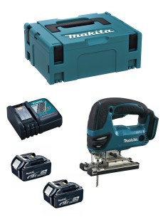 Sierra de Calar MAKITA DJV180RTJ (2 x 5,0 Ah + DC18RC + MAKPAC