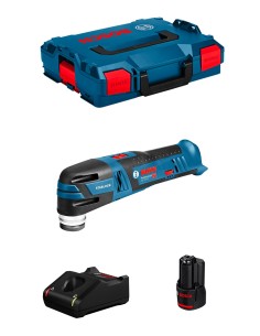 Multi Tool BOSCH GOP 12V-28 (1 x 3,0 Ah + GAL12V-40 + L-Boxx