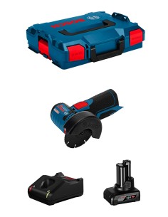 Angle Grinder BOSCH GWS 12V-76 (1 x 6,0 Ah + GAL12V-40 + L-Boxx