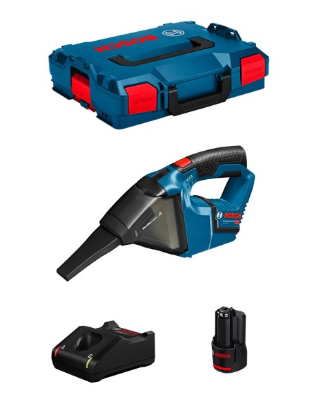 Vacuum Cleaner BOSCH GAS 12V-LI (1 x 3,0 Ah + GAL12V-40 +