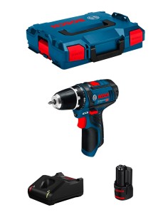 Trapano Avvitatore BOSCH GSR 12V-15 (1 x 3,0 Ah + GAL12V-40 +