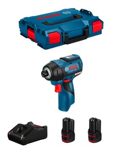 Atornillador de Impacto BOSCH GDR 12V-110 (2 x 3,0 Ah +