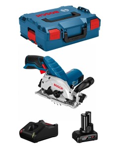 Sega Circolare BOSCH GKS 12V-26 (1 x 6,0 Ah + GAL12V-40 +