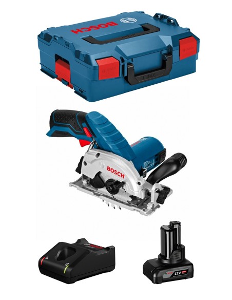 Sierra Circular BOSCH GKS 12V-26 (1 x 6,0 Ah + GAL12V-40 +