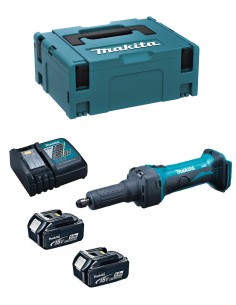 Die Grinder MAKITA DGD800RTJ (2 x 5,0 Ah + DC18RC + MAKPAC 2)