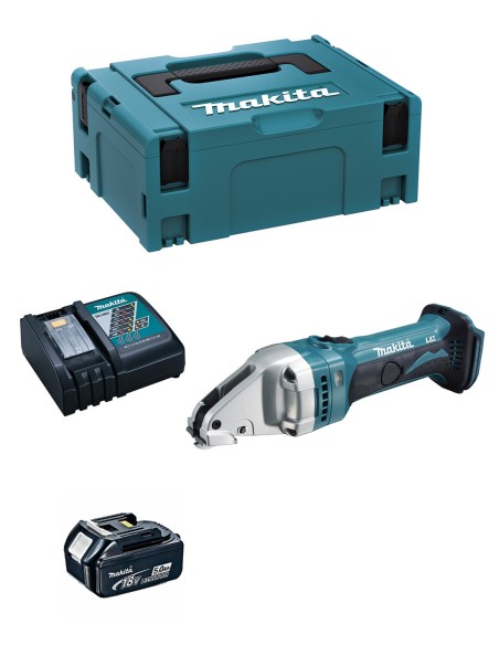 Cisaille MAKITA DJS161RTJ1 (1 x 5,0 Ah + DC18RC + MAKPAC 2)