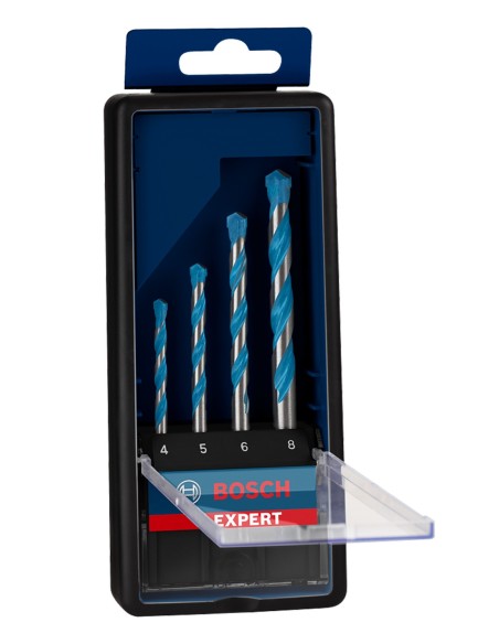Set of 4 Drill bits BOSCH EXPERT CYL-9 MultiConstruction (2 608