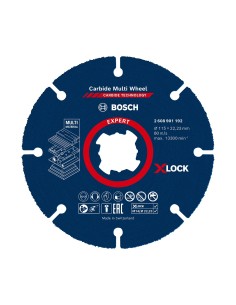 Disque de coupe BOSCH X-LOCK EXPERT Carbide Multi Wheel Ø 115 x