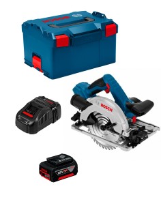 Sierra Circular BOSCH GKS 18V-57 G (1 x 5,0Ah + GAL1880CV +