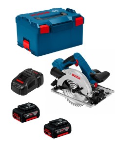 Sega Circolare BOSCH GKS 18V-57 G (2 x 5,0Ah + GAL1880CV +