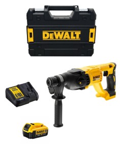 Martillo Perforador DeWALT DCH133M1T (1 x 4,0 Ah + DCB115 +