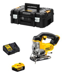 Seghetto Alternativo DeWALT DCS331P1 (1 x 5,0 Ah + DCB115 +