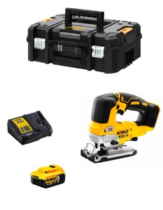 Sierra de Calar DeWALT DCS334P1T (1 x 5,0 Ah + DCB115 + TSTAK
