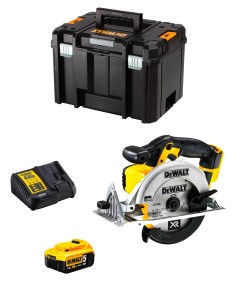 Sega Circolare DeWALT DCS391P1 (1 x 5,0 Ah + DCB115 + TSTAK VI)