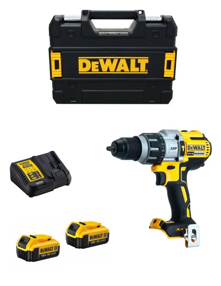 Hammer Drill DeWALT DCD996M2 (2 x 4,0 Ah + DCB115 + TSTAK II)