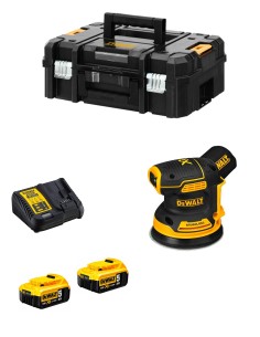 Sander DeWALT DCW210P2 (2 x 5,0 Ah + DCB115 + TSTAK II)
