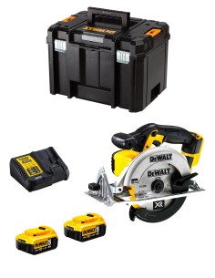 Sega Circolare DeWALT DCS391P2 (2 x 5,0 Ah + DCB115 + TSTAK VI)