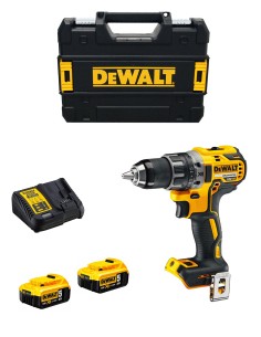 Perceuse-Visseuse DeWALT DCD791P2T (2 x 5,0 Ah + DCB115 + TSTAK