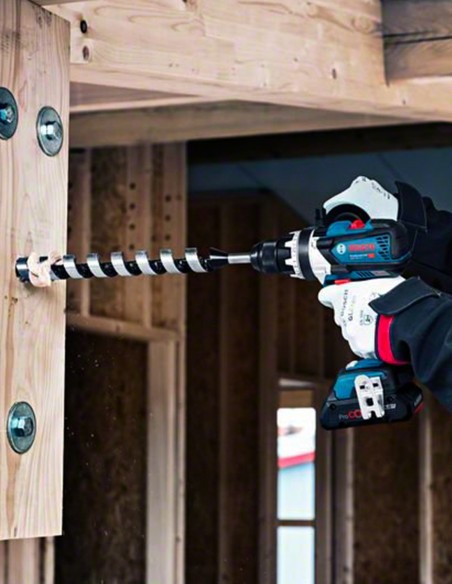 Hammer Drill BOSCH GSB 18V-110 C (Body only + L-Boxx 136)