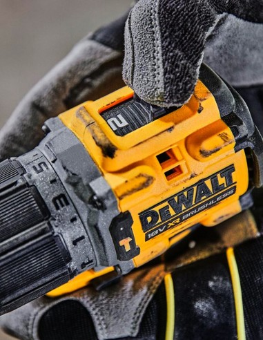 Hammer Drill DeWALT DCD805E2T (2 x 2,0 Ah Powerstack + DCB112 +