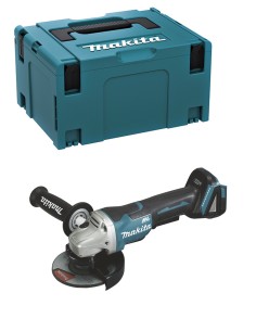 Mini-Amoladora MAKITA DGA508ZJ (Cuerpo solo + MAKPAC 3)