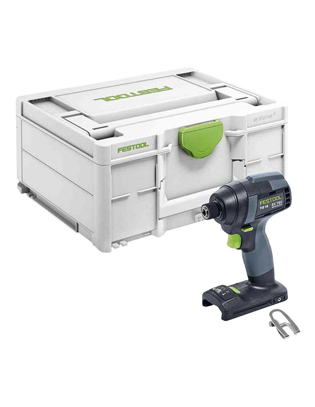 Atornillador de Impacto FESTOOL TID 18-Basic (Cuerpo solo + Systainer SYS3 M 187)