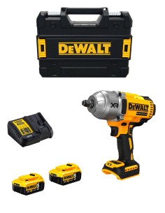 Llave de Impacto DeWALT DCF900P2T (2 x 5,0 Ah + DCB115 + TSTAK