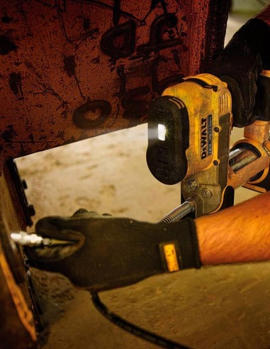 Pompe à graisse DeWALT DCGG571NK (Machine seule + Coffret)