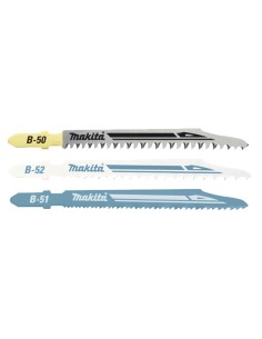 Set di 3 lame per seghetto alternativo S-Express MAKITA B-06292