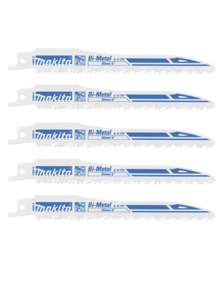 Set of 5 reciprocating saw blades Super Express Universal