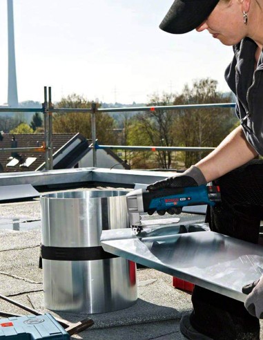 Cisaille à tôle BOSCH GSC 12V-13 (Machine seule)