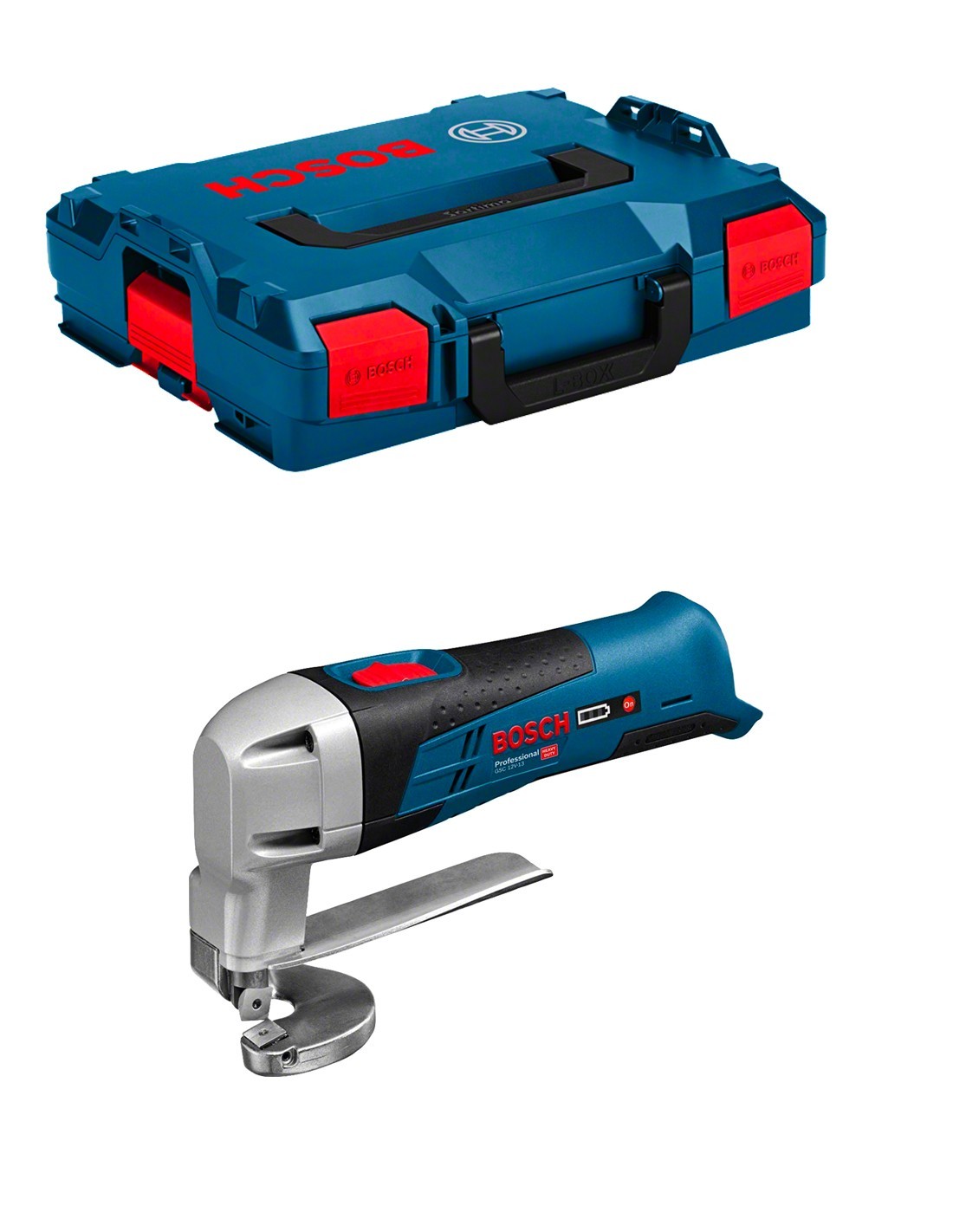Cizalla BOSCH GSC 12V-13 (Cuerpo solo + L-Boxx 102)