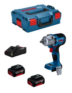 Avvitatore a massa battente BOSCH GDS 18V-450 HC (2 x 5,0 Ah +