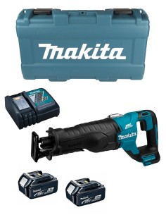 Scie Sabre MAKITA DJR187RTE (2 x 5,0 Ah + DC18RC + Coffret)