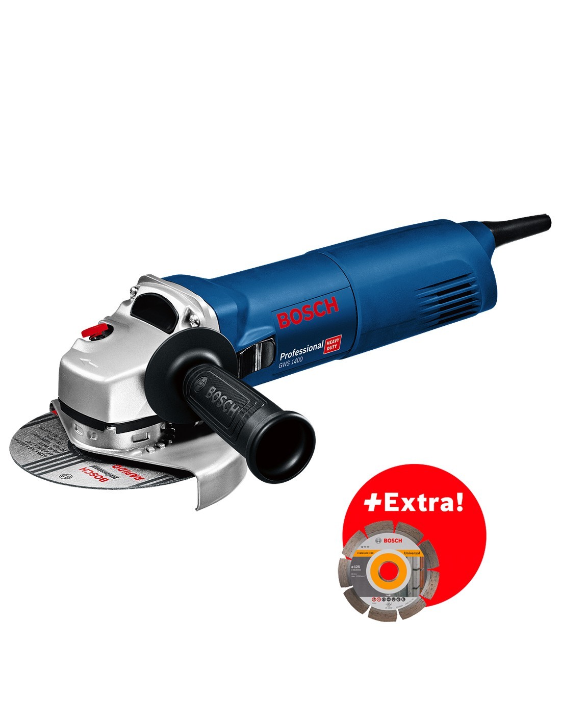 Amoladora BOSCH GWS 1400 (1400 W)