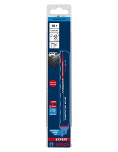 Set di 10 lame sega universale BOSCH EXPERT Thick Tough Metal 2