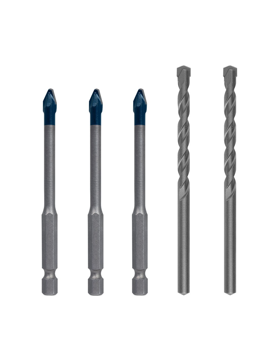 Set de 5 brocas BOSCH EXPERT HEX-9 HardCeramic (2 608 900 596)