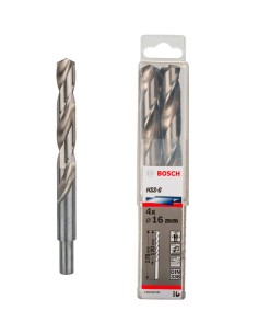 Set di 4 punte per metallo HSS-G Ø 16 x 178 mm BOSCH (2 608 585