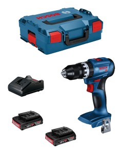 Trapano a Percussione BOSCH GSB 18V-45 (2 x 2,0 Ah + GAL18V-20