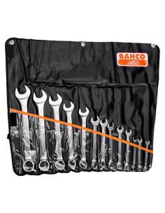 Set di 14 chiavi combinate metriche BAHCO 111M/14T 2