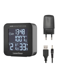 Misuratore di CO₂ LASERLINER 082.427A - AirMonitor CO2 2