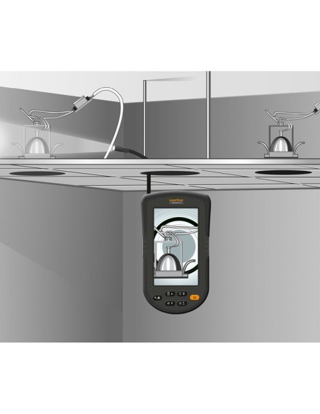 Cámara de inspección LASERLINER 082.262A - VideoPocket HD