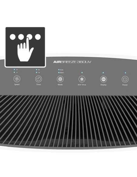 Purificateur d'air LASERLINER 085.360A - AirBreeze 360 (80 m²)
