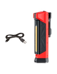 Faltbare LED-Arbeitstaschenlampe mit drehbarem Kopf 4K5 2