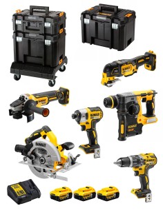 DeWALT Kit DCK685P3T (DCD796 + DCF887 + DCH273 + DCG405 +DCS570