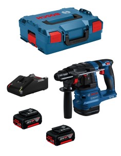 Martello Perforatore BOSCH GBH 18V-22 (2 x 4,0 Ah + GAL18V-40 +