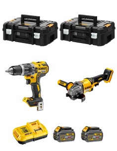 DeWALT Kit FVK256T2-QW 54V/18V (DCD796 + DCG414 + 2 x 6,0 Ah +