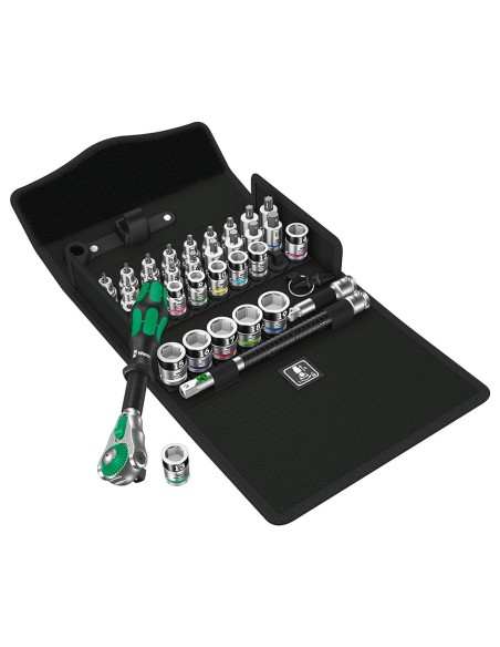 Set of Zyklop socket wrenches 3/8" WERA 8100 SB All-in Zyklop